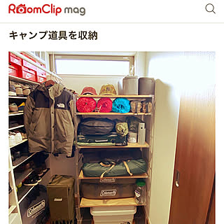 THE NORTH FACE/無印良品/ミッドセンチュリー/キャンプ用品/頑丈収納ボックス...などのインテリア実例 - 2021-07-21 18:23:49