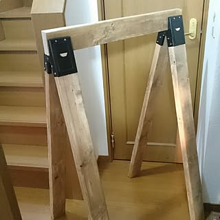 バス/トイレ/DIY/ソーホースブラケット/2×4/採寸ミス！笑のインテリア実例 - 2017-02-28 16:55:59