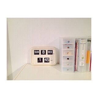 棚/時計/IKEA/無印良品のインテリア実例 - 2013-12-08 14:02:51