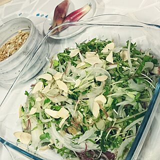 キッチン/鰹のたたき/サラダのインテリア実例 - 2017-04-15 19:08:54