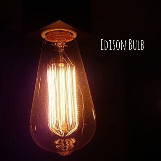 キッチン/EDISON BULB/エジソンバルブ/ペンダントライト/照明...などのインテリア実例 - 2015-03-25 20:50:07