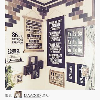 ブルックリン/ブルックリンスタイル/DIY/THANKS/Instagram→@maacoo63...などのインテリア実例 - 2016-11-10 16:52:32