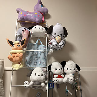 オタク部屋 ぬいぐるみ収納のアイデア おしゃれなインテリア実例 Roomclip ルームクリップ