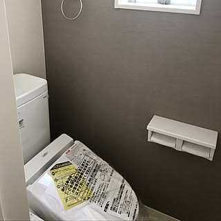 バス/トイレ/トイレ狭い/新築一戸建て/収納ない/入居前のインテリア実例 - 2017-06-11 01:50:04