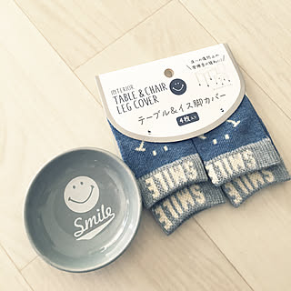 棚/SMILEの小皿/ハムスターポロンのおやつ入れ/洗い替え用/テーブル&イス脚カバー...などのインテリア実例 - 2019-02-21 14:04:21