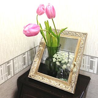 玄関/入り口/植物/花瓶のインテリア実例 - 2014-02-04 12:07:44