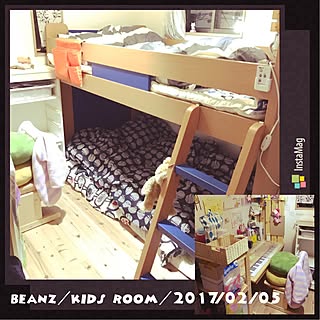 ベッド周り/汚部屋/インフル対策/娘の部屋/カインズホーム...などのインテリア実例 - 2017-02-06 11:36:11