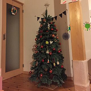 リビング/クリスマスツリー150cmのインテリア実例 - 2016-11-20 22:25:27
