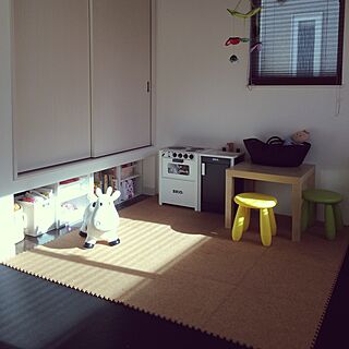 部屋全体/IKEA/キッズスペース/kid's room/収納のインテリア実例 - 2015-11-19 12:22:52