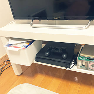 ゲーム機収納/IKEA/一人暮らし/ダイソー/リビングのインテリア実例 - 2020-08-04 18:55:33