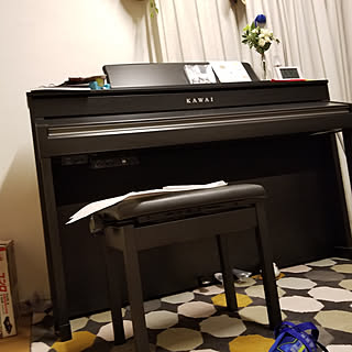 RoomClipアンケート/ピアノのインテリア実例 - 2019-12-01 22:07:23