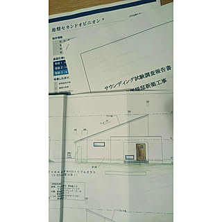 机/マイホーム記録/ネコとエコの家/ネコと暮らす/地盤調査...などのインテリア実例 - 2018-06-10 23:27:11