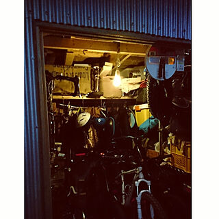 自転車/ガレージ/小屋/Garage/MTB...などのインテリア実例 - 2018-01-27 17:40:56