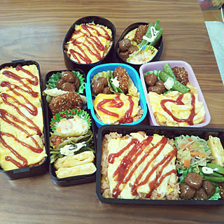 キッチン/お弁当/オムライス弁当/サッカー弁当/サッカー...などのインテリア実例 - 2023-04-29 07:09:49