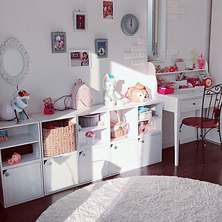 ニトリ 子供部屋女の子のおしゃれなインテリアコーディネート レイアウトの実例 Roomclip ルームクリップ