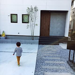 玄関/入り口/ローコスト住宅/狭小住宅/insta→nanakote_smh/ナチュラル...などのインテリア実例 - 2017-04-25 09:39:20