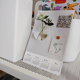 棚/ポストカード/IKEA/シェルフユニットのインテリア実例 - 2023-03-31 12:27:31