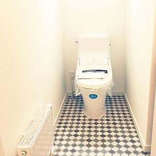 初投稿/入居前を記録/リクシルのトイレ/クッションフロアのインテリア実例 - 2017-07-04 09:43:43