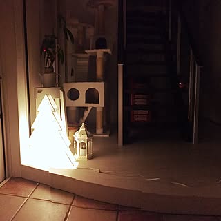 玄関/入り口/クリスマス/IKEA/リビングダイニングのインテリア実例 - 2016-11-14 23:34:55