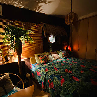 リゾート トロピカルのおしゃれなインテリア・部屋・家具の実例