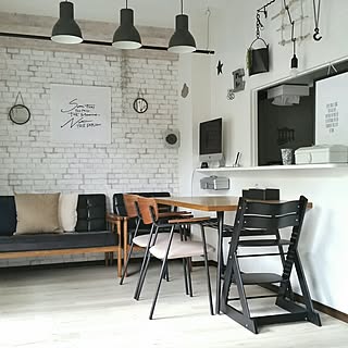 Ikea レンガ調壁紙のインテリア実例 Roomclip ルームクリップ Ikea レンガ調壁紙のインテリア実例 Roomclip ルームクリップ