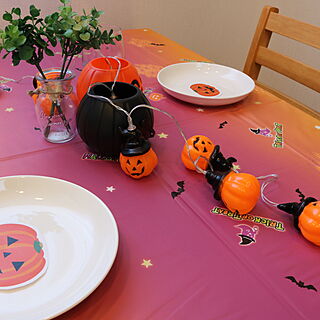 かぼちゃ雑貨/飾り付け楽しい/飾り付け/テーブル/かわいい...などのインテリア実例 - 2022-09-26 20:00:20