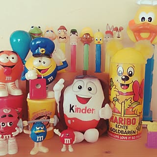 棚/アメキャラ/PEZ/m&m's/kinder...などのインテリア実例 - 2015-10-24 14:32:56