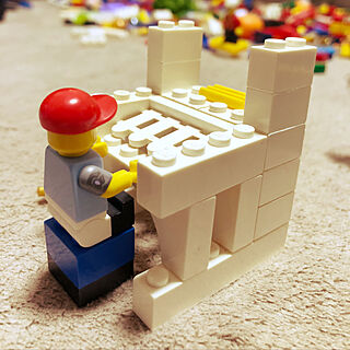 LEGOとトミカとプラレール好き/LEGO作品/LEGOが好き/棚のインテリア実例 - 2021-06-30 17:40:25