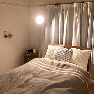 ニトリ/IKEA/IKEA 照明/ベッド/一人暮らし...などのインテリア実例 - 2020-02-14 19:12:13