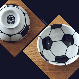 机/サッカー 茶碗/サッカー息子/soccer/ニトリ 食器...などのインテリア実例 - 2017-08-25 21:32:36