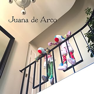壁/天井/アイアン手摺/Juana de Arco/H.P.FRANCE/ぬいぐるみ...などのインテリア実例 - 2015-05-27 18:51:56