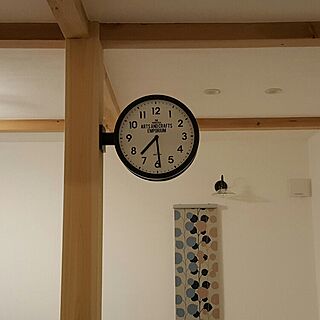 両面時計/インターフォルムのインテリア実例 - 2017-04-08 19:31:55