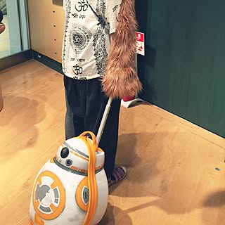 玄関/入り口/スターウオーズ/BB-8/いいねと、フォローの押し逃げすみません！/いいね&フォローありがとうございます☆...などのインテリア実例 - 2016-09-04 23:57:58