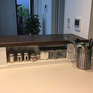 キッチン/IKEA/無印良品/間接照明/シンプルが好き...などのインテリア実例 - 2017-07-01 22:14:16