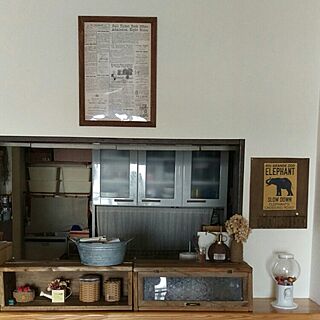 キッチン/DIY/磨りガラスシート/アクリル板のインテリア実例 - 2016-03-14 21:59:16