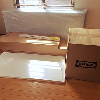 ベッド周り/来月引っ越し/DIY頑張るぞ/IKEA/中古マンションリフォーム...などのインテリア実例 - 2017-03-23 18:33:57