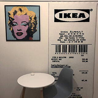 一人暮らし/MoMA/現代アート/IKEA/カフェ風...などのインテリア実例 - 2020-07-28 01:14:37