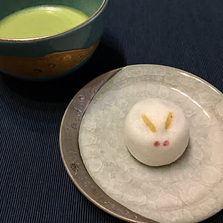 うさぎ薯蕷/薯蕷饅頭/あんこ中毒/抹茶が飲みたい/和菓子...などのインテリア実例 - 2020-09-30 07:26:54