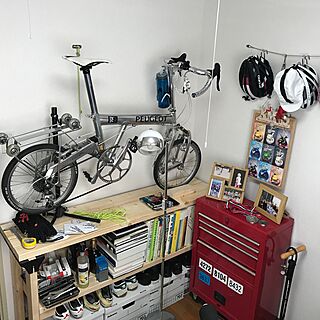 自転車部屋のインテリア実例 - 2017-04-01 09:37:33