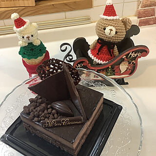 クリスマスケーキ♡/rikipさんの作品/クリスマス/minneで購入♡/いいね♪いつもありがとうございます❤️...などのインテリア実例 - 2019-12-24 12:53:43