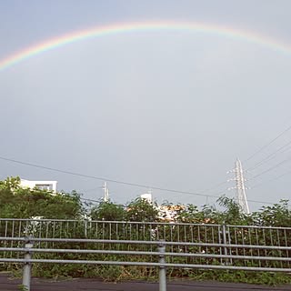 インテリアじゃないですが.../沖縄/虹！のインテリア実例 - 2014-08-18 19:25:03