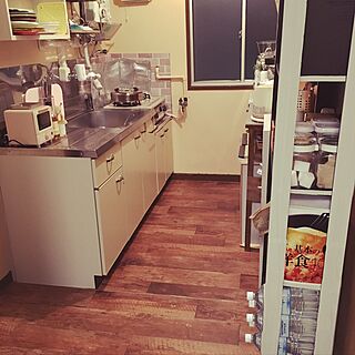キッチン/築45/IKEA/団地賃貸/DIYのインテリア実例 - 2017-02-08 19:21:39