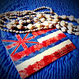 ハワイ州旗/シェル/Hawaii♡/HAWAIIを感じたい/アロハ部のインテリア実例 - 2015-03-22 10:47:46