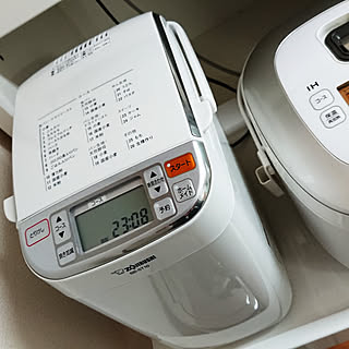 棚/家電/ホームベーカリー/象印/ZOJIRUSHI...などのインテリア実例 - 2019-04-28 08:41:21