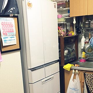 キッチン/冷蔵庫♥︎/SHARPの冷蔵庫のインテリア実例 - 2014-08-11 18:36:06
