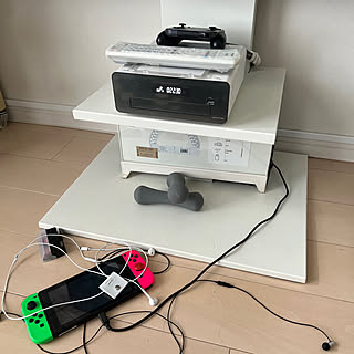 壁/天井/こどものいる暮らし/ゲーム機ごちゃごちゃ/ゲーム機収納/おうち時間...などのインテリア実例 - 2023-11-11 09:46:39