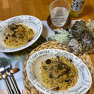 パスタ/夕 食~♪/ディナー/リビング/おうち時間...などのインテリア実例 - 2022-04-02 18:47:06