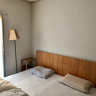 ベッド/DIY/白/寝室/ウッドパネル...などのインテリア実例 - 2020-05-07 08:12:48