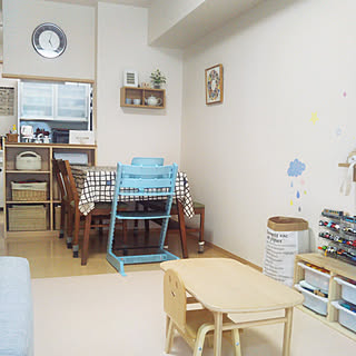 部屋全体/IKEA/賃貸/キッズテーブル/トミカ収納...などのインテリア実例 - 2018-05-16 20:51:37