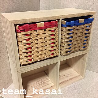 薬箪笥収納/ハンドメイド/エコクラフト/クラフトバンド/紙バンド作品...などのインテリア実例 - 2017-01-03 21:03:51